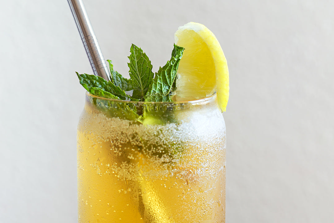 Shaken Caramel Mint Tea Soda Recipe | Stash Tea