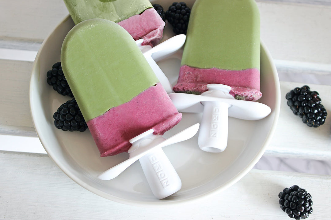 Matcha Tea & Blackberry Popsicle Recipe | Stash Tea