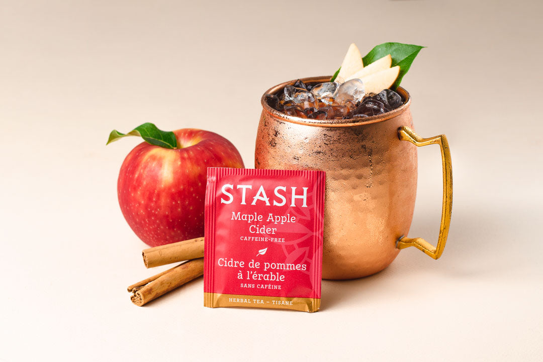 Maple Apple Cider Mule Mocktail