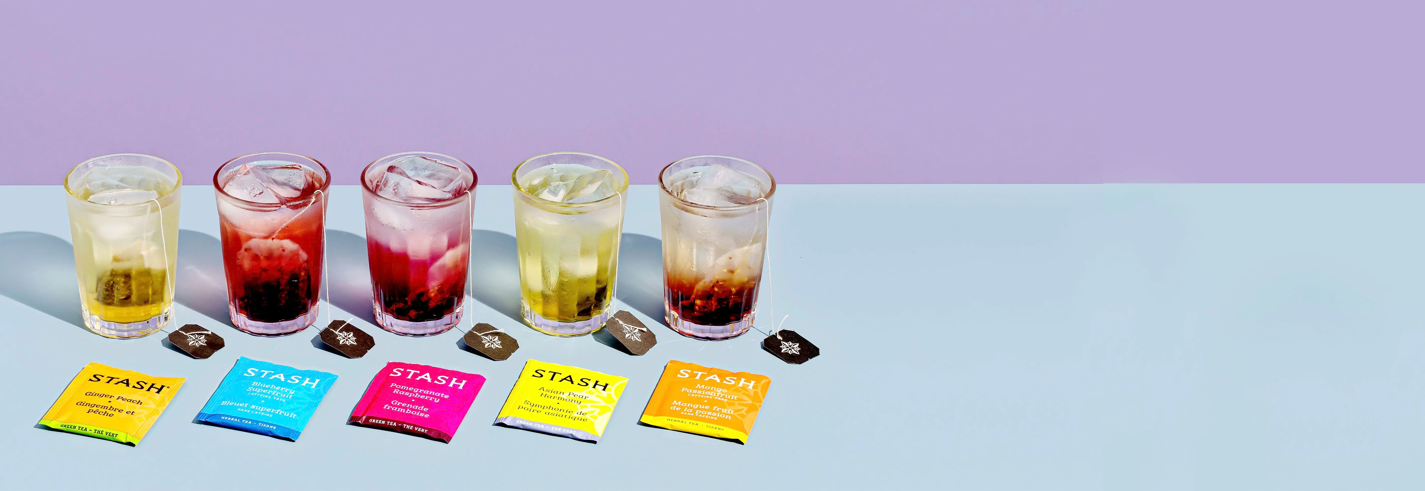 Iced Tea with Stash Tea Bags